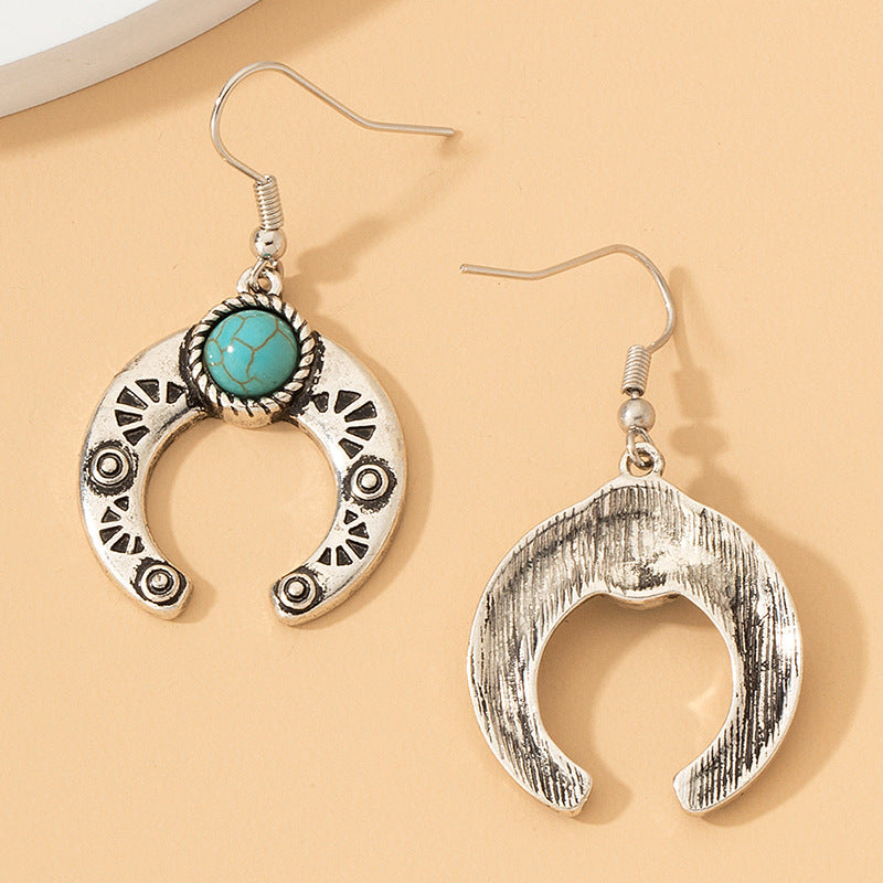 Wholesale Bohemian  turquoise earrings