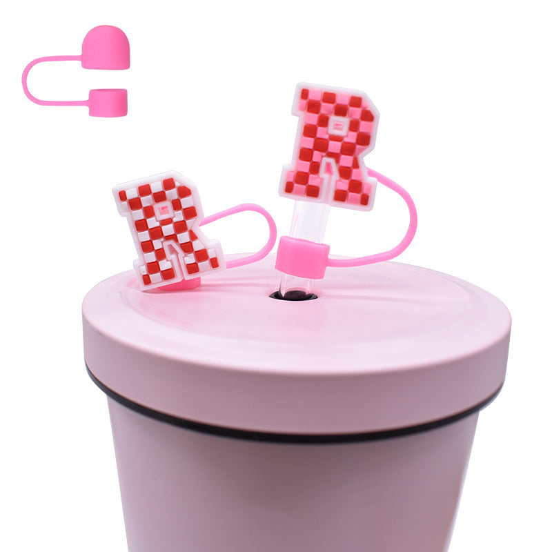 Wholesale Random 100pcs Super Parent Series PVC Soft Straw Tube Cap