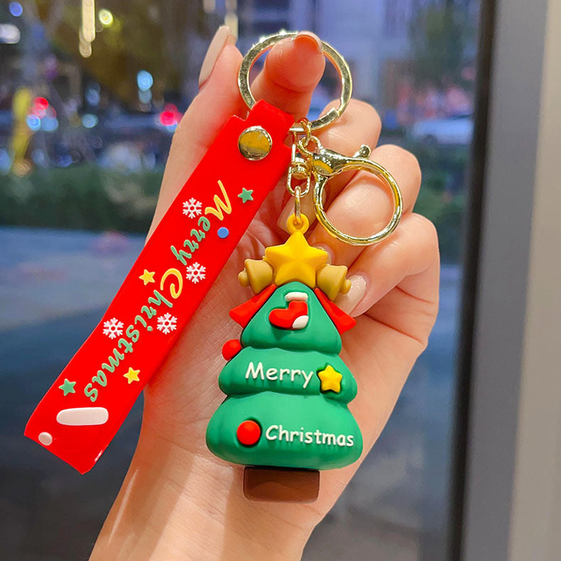 Wholesale Christmas  Doll Pendant Keychains