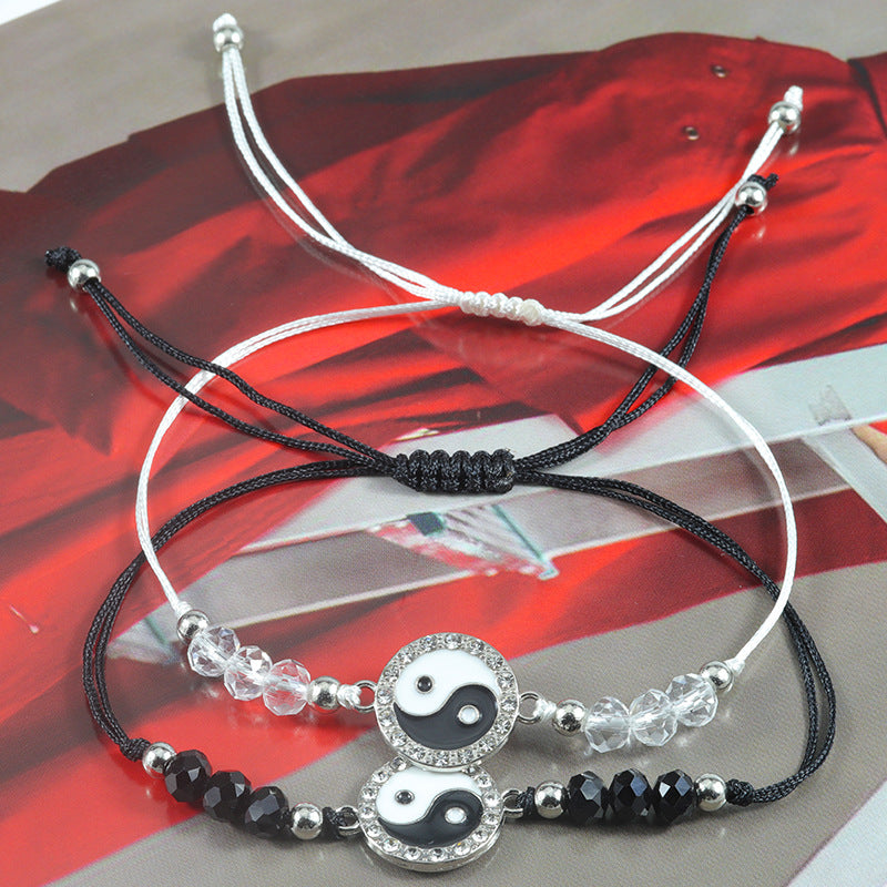 Wholesale popular amulet crystal bracelet