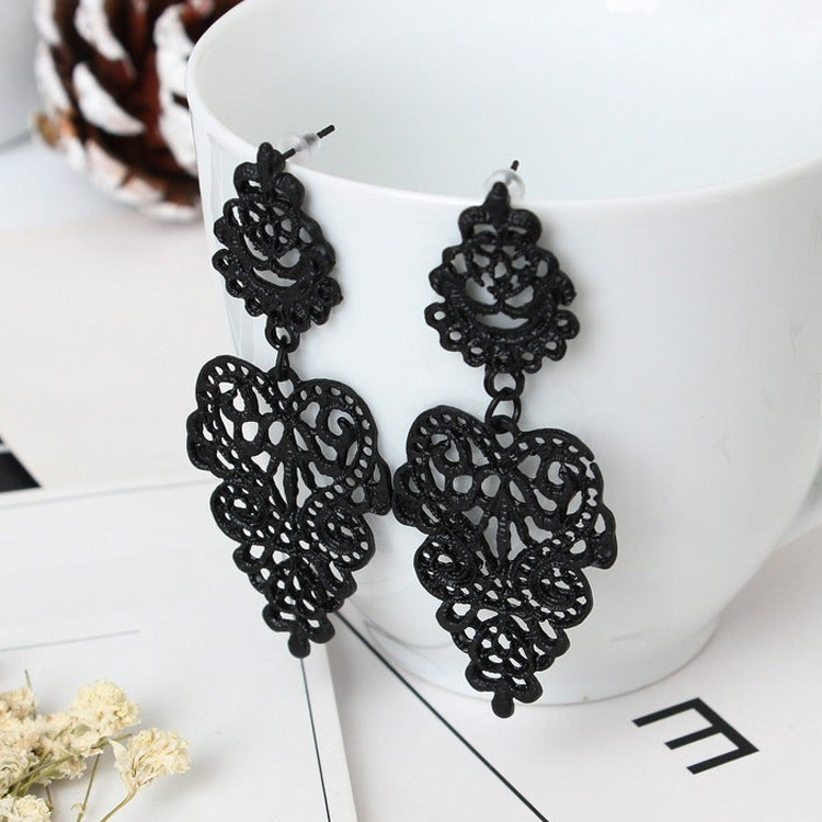 Wholesale  retro hollow Bohemian earrings