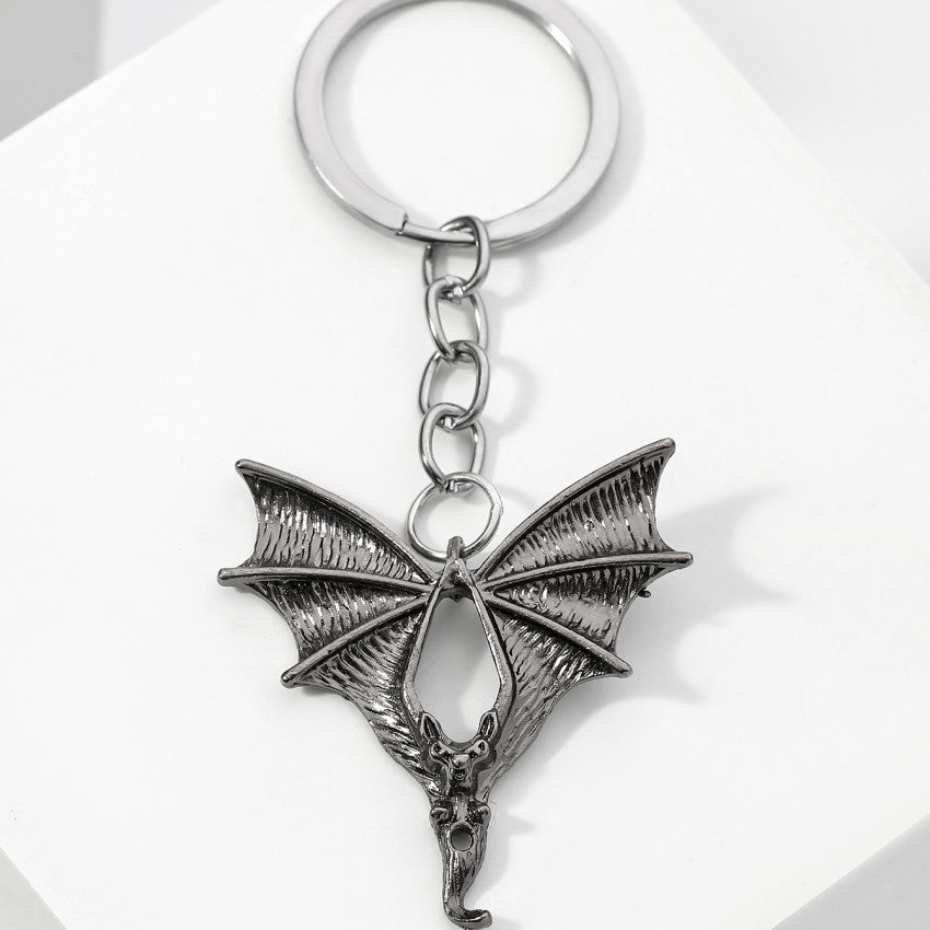 Wholesale Gothic Alloy Bat Keychains ACC-KC-RongR074