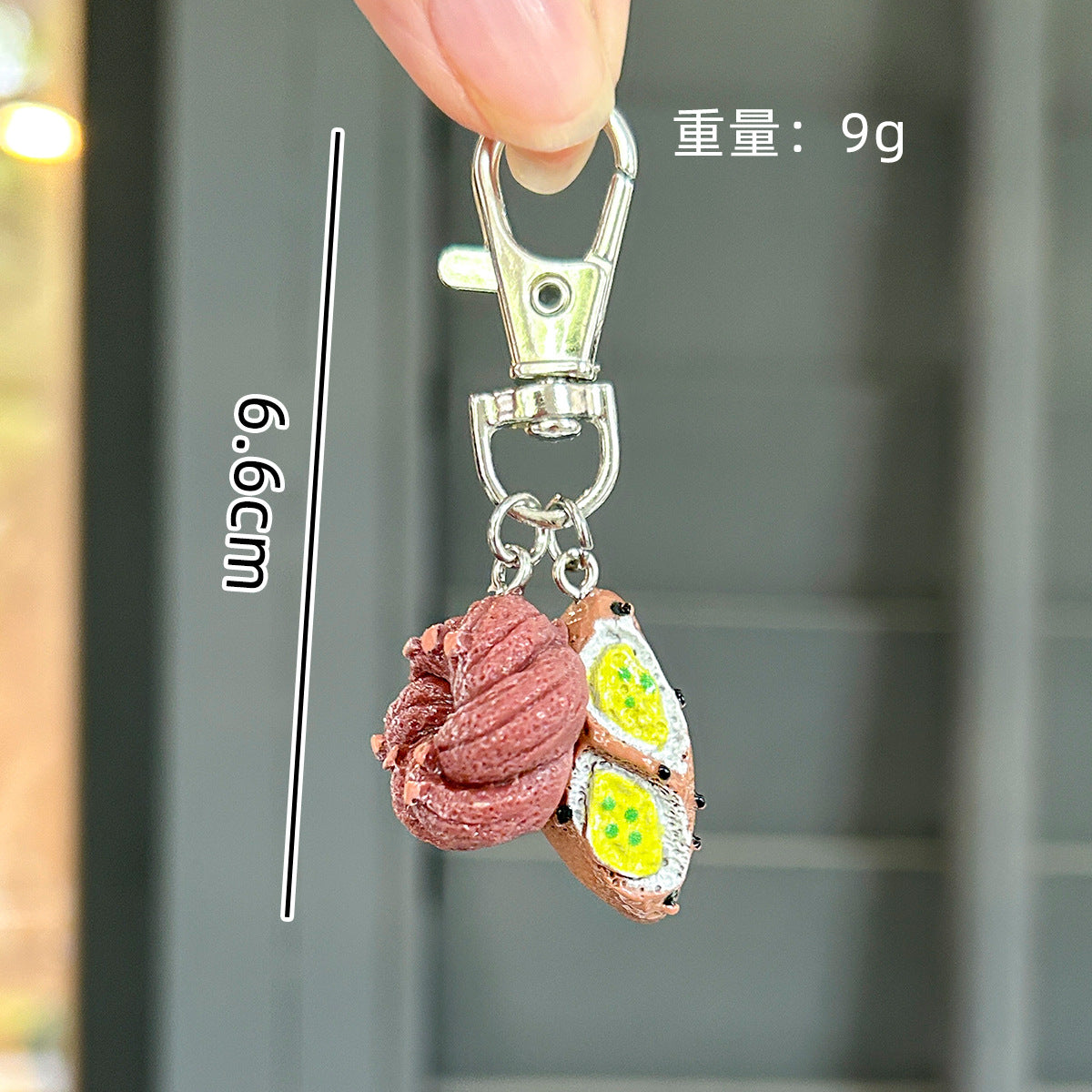 Wholesale Alkaline Bread Keychain