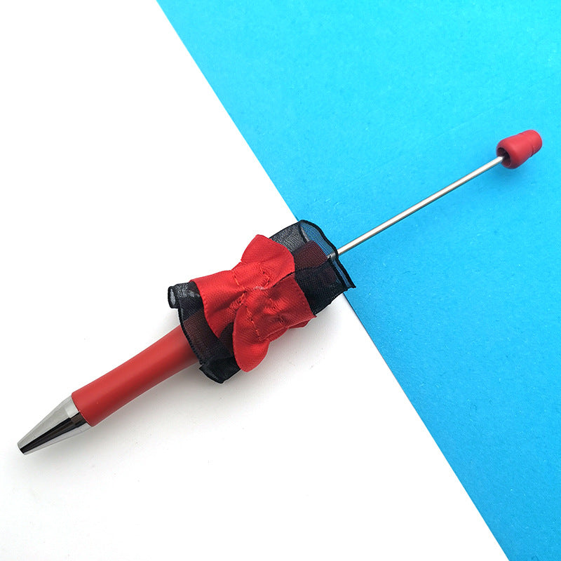 Wholesale Beadable Pens Lattice Lace Cartoon Pen DIY Beaded Pen ACC-PN-QianCai001