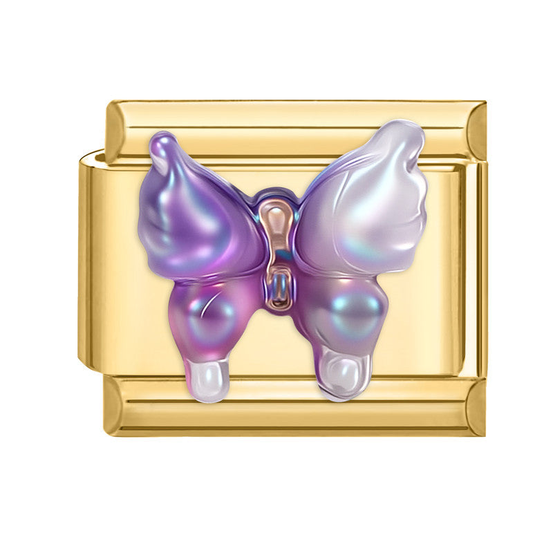 Wholesale Italian Charm Bracelet 9mm DIY Splicing Cute Creative Stainless Steel Composable Bracelet