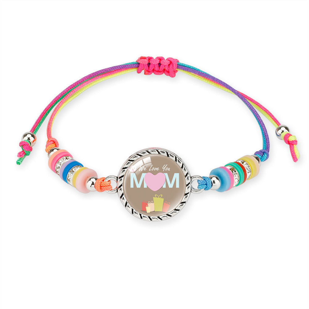 Wholesale Mother's Day Bracelet  Creative Personality Color Soft Pottery Bracelet