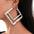 Wholesale Exaggerated gold large hoop oversized bamboo earrings