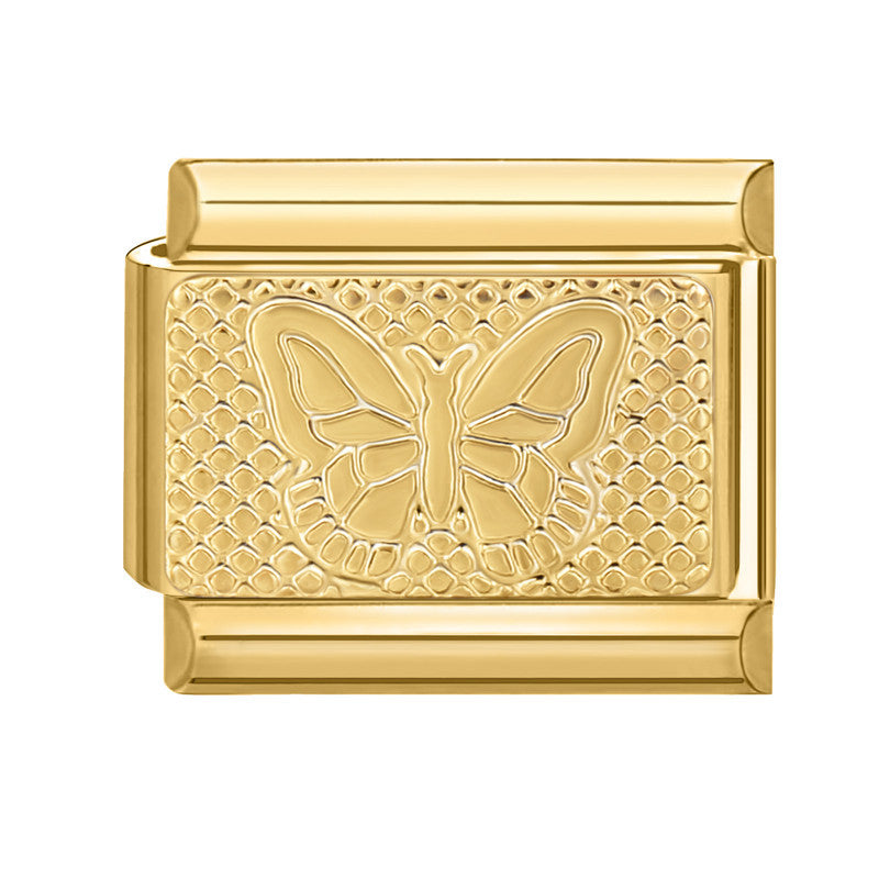 Wholesale Italian Charm Bracelet 9mm DIY Splicing Creative Pattern Stainless Steel Composable Bracelet