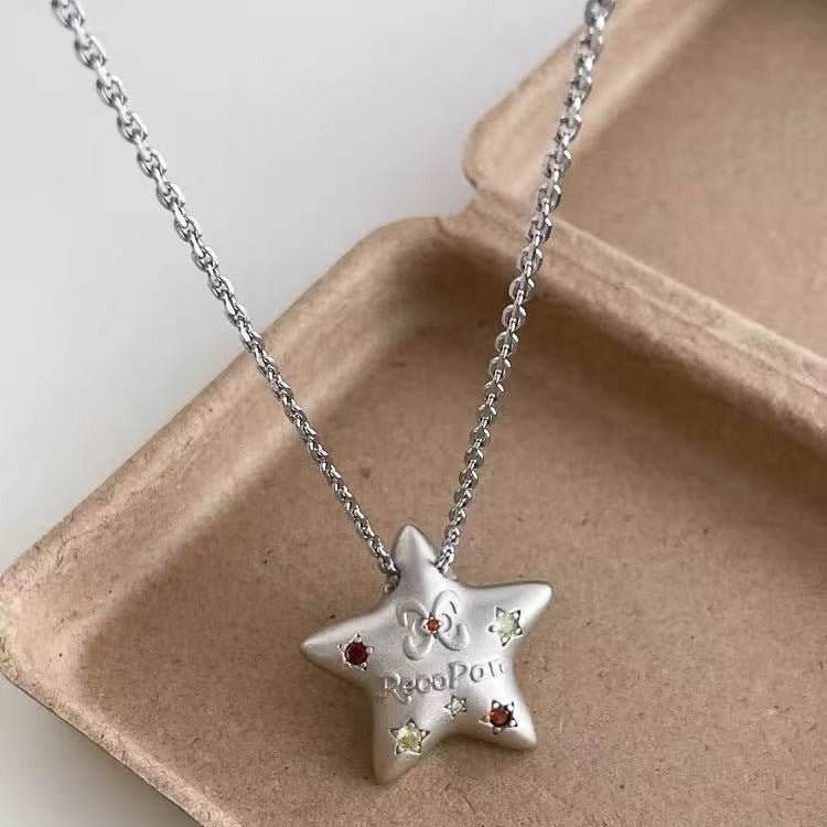 Wholesale "Lucky Star"  Little Star Necklace