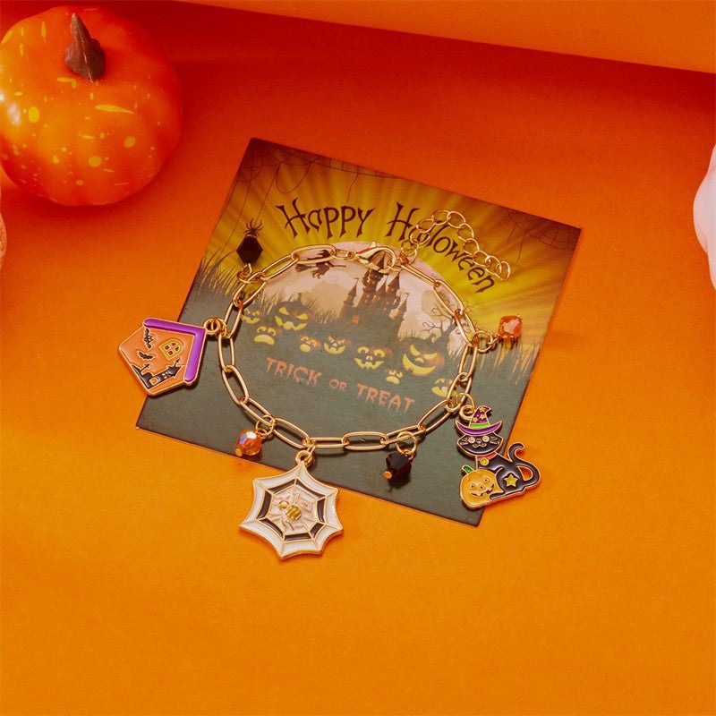 Wholesale Halloween Party Ghost Bracelet