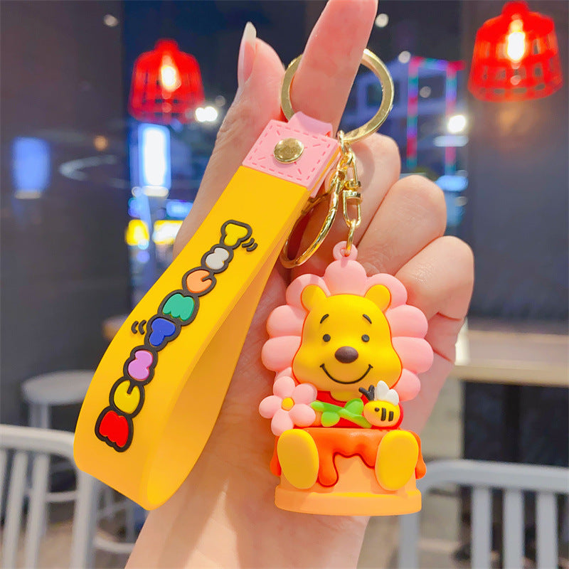 Wholesale Cartoon Cute Silicone Keychains ACC-KC-Kelan015