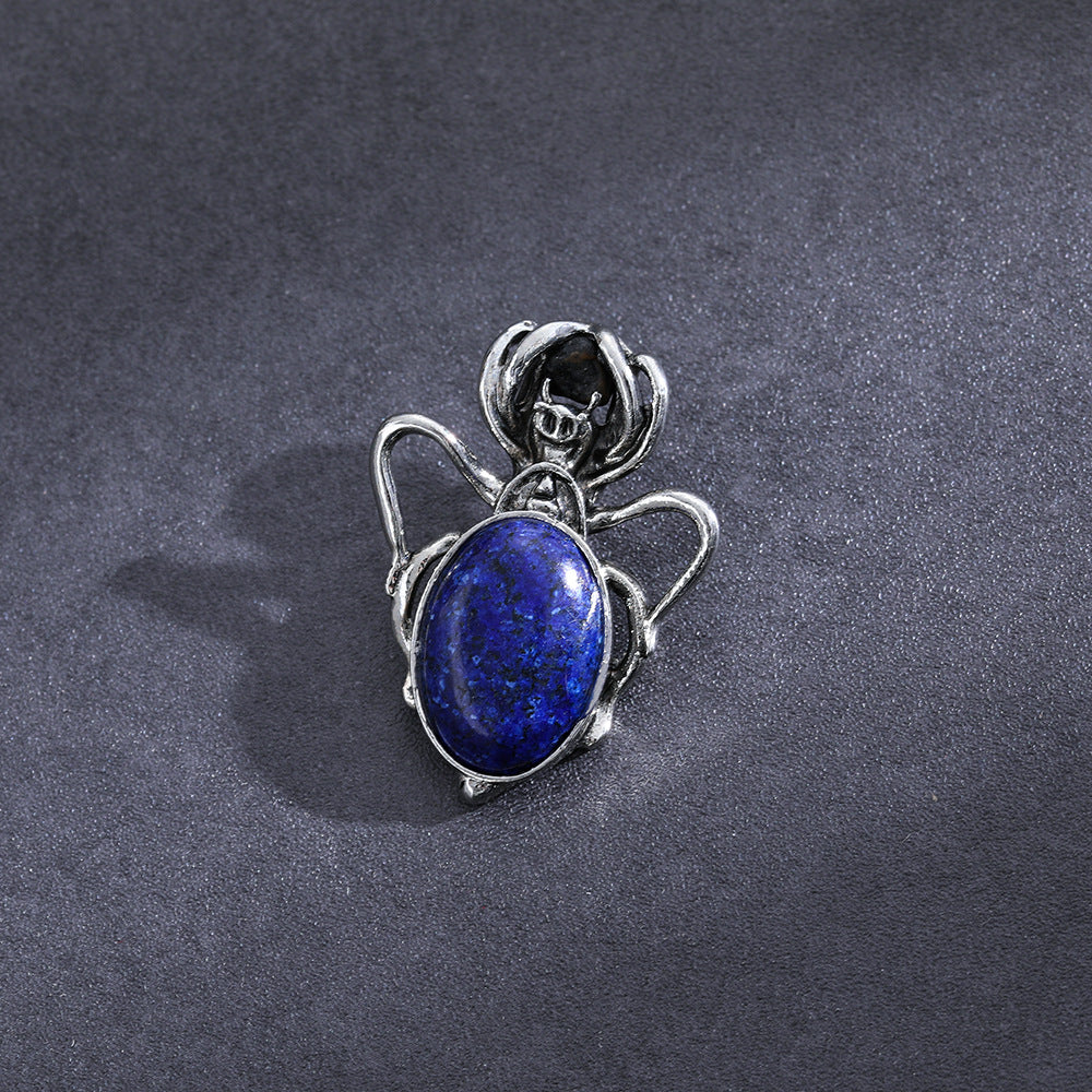 Wholesale Natural Stone Amethyst Pink Crystal Pendant