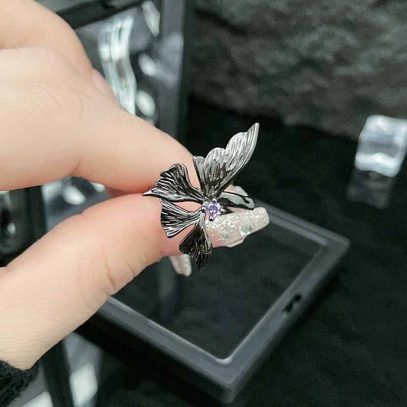 Wholesale  Rose Flower Opening Ring