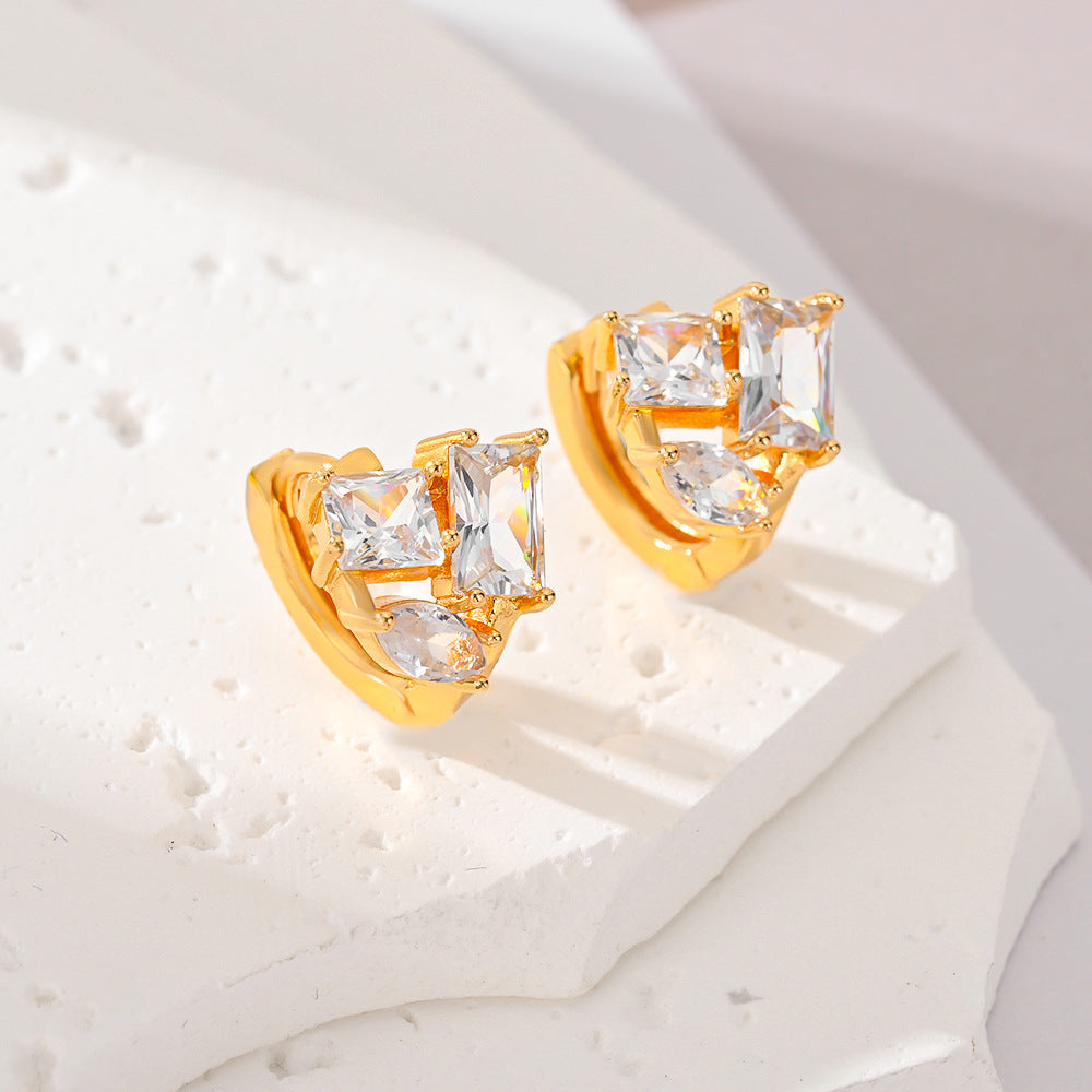 Wholesale Multicolor Copper Inlaid Zirconia Earrings ACC-ES-HengXuan004