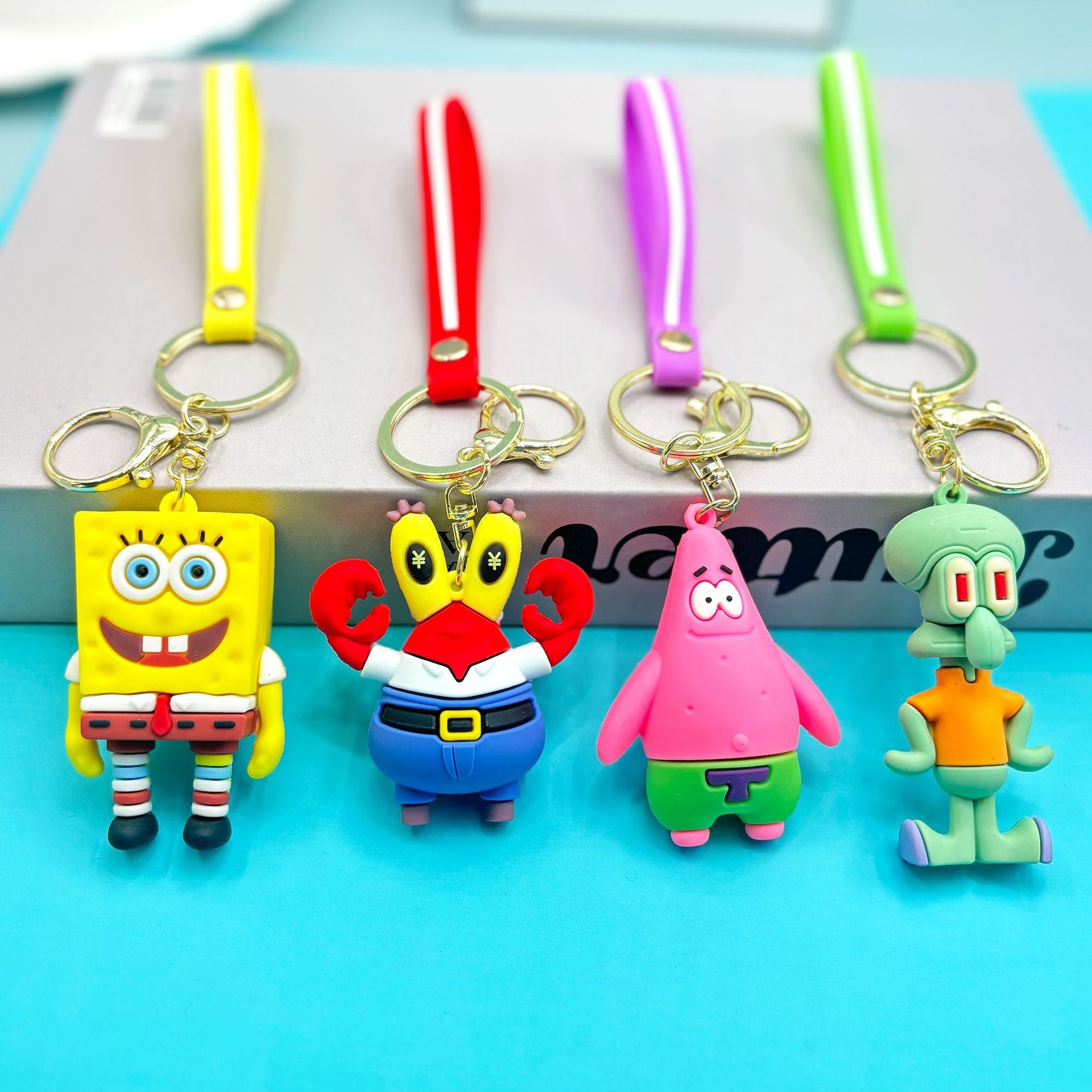 Wholesale  Cute Cartoon Silicone Keychain ACCVIP