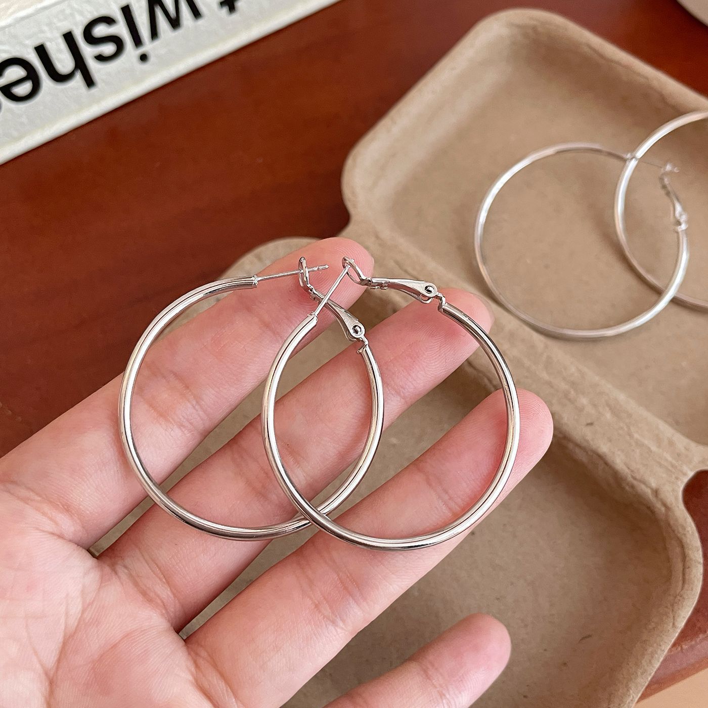 Wholesale Geometric Circle Earrings