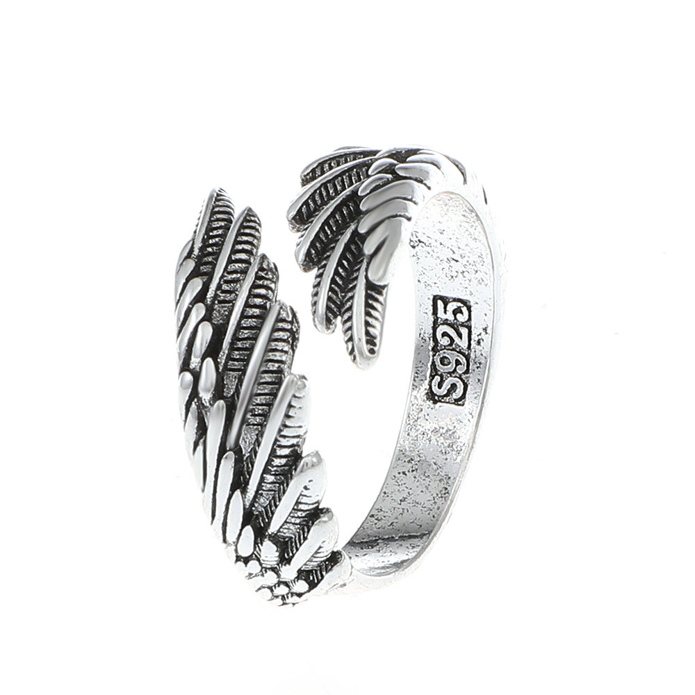 Wholesale Alloy Angel Wings Ring Couple Ring Gift ACC-RS-HanQian003