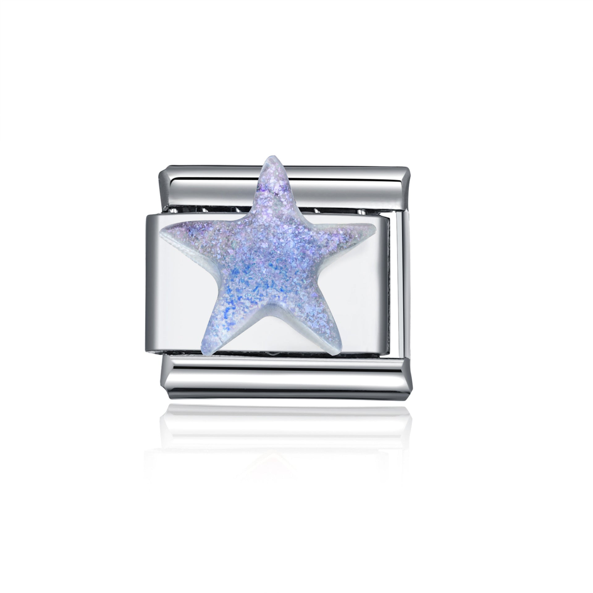 Wholesale Italian Charm Bracelet 9mm DIY Splicing Sun Moon Star Stainless Steel Composable Bracelet