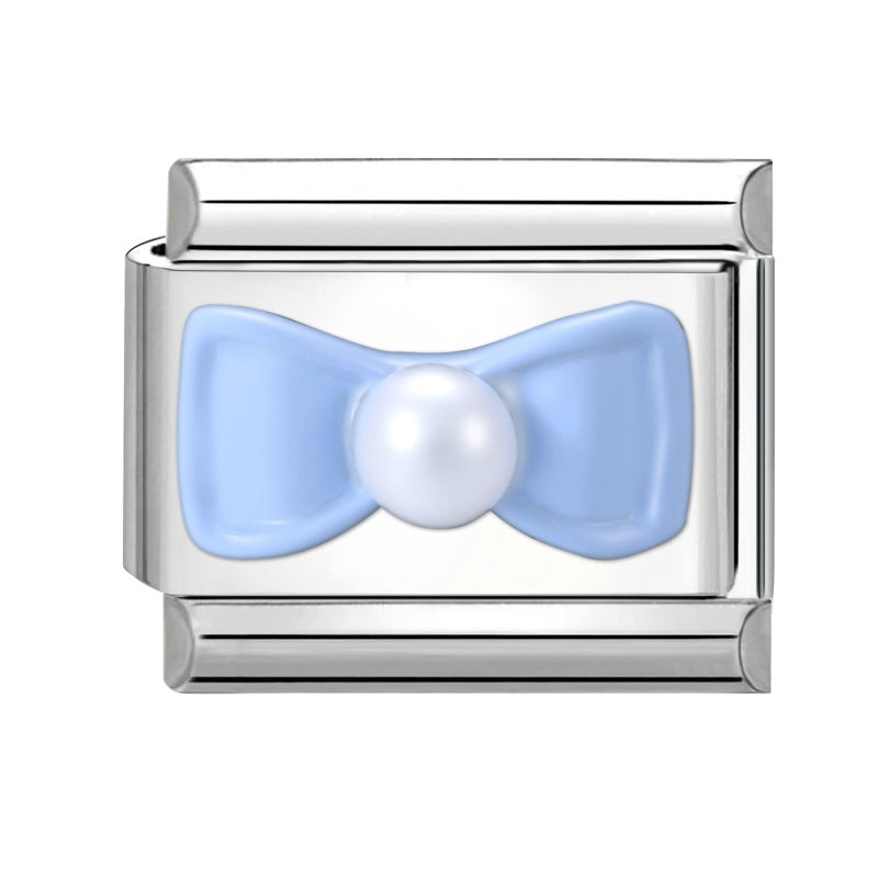 Wholesale Italian Charm Bracelet 9mm DIY Splicing Cute Creative Stainless Steel Composable Bracelet