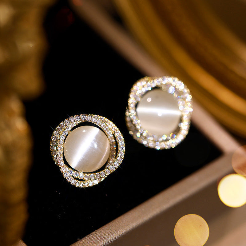 Wholesale Cat's Eye Pearl Earrings