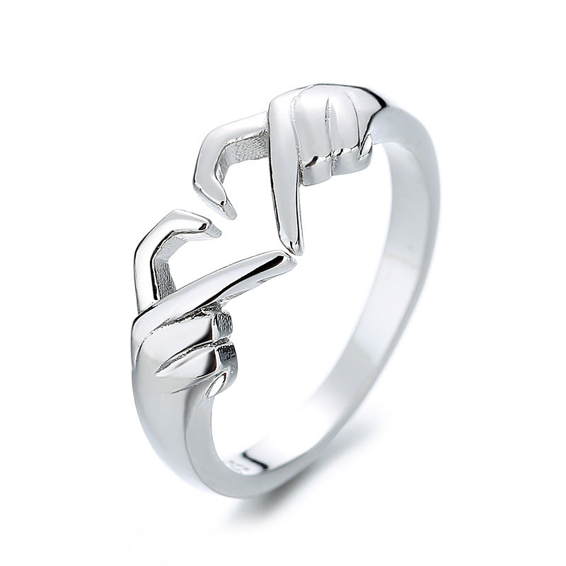 Wholesale  romantic hands than the heart ring
