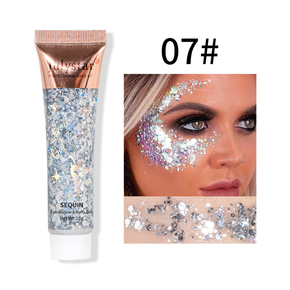 Wholesale Makeup Mermaid Scale Gel Glitter Eyeshadow ACC-EW-Meika003