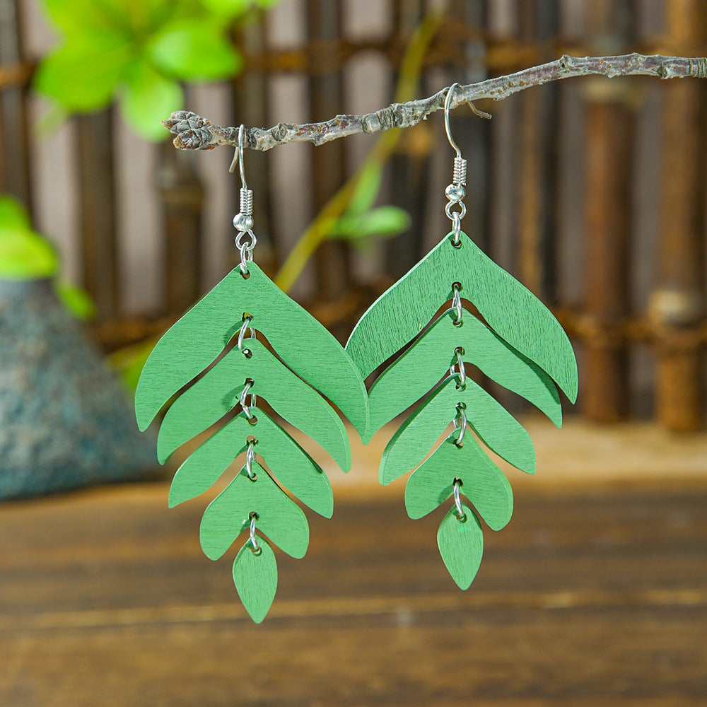 Wholesale  retro alloy earrings Bohemian fashion jewelry