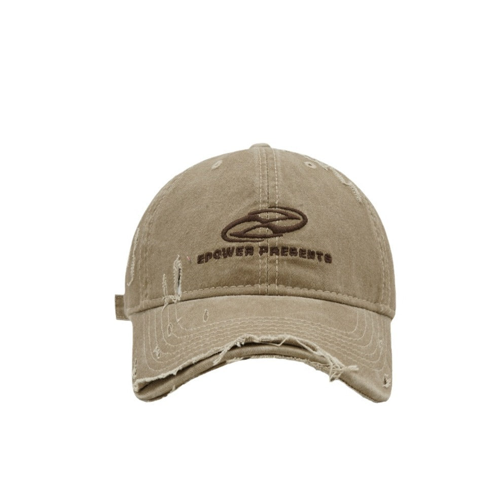 Wholesale Ripped Denim Cotton Hat Baseball Cap ACC-HT-KME006