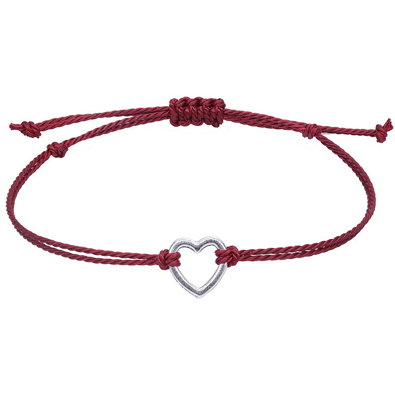 Wholesale Love Bracelet Wax Thread Braided ACC-BT-YiYe006