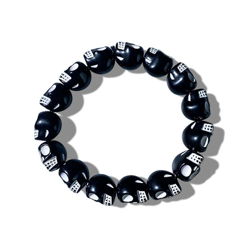 Wholesale  Beaded Bracelet suit Pumpkin Skull Retro  Bracelet