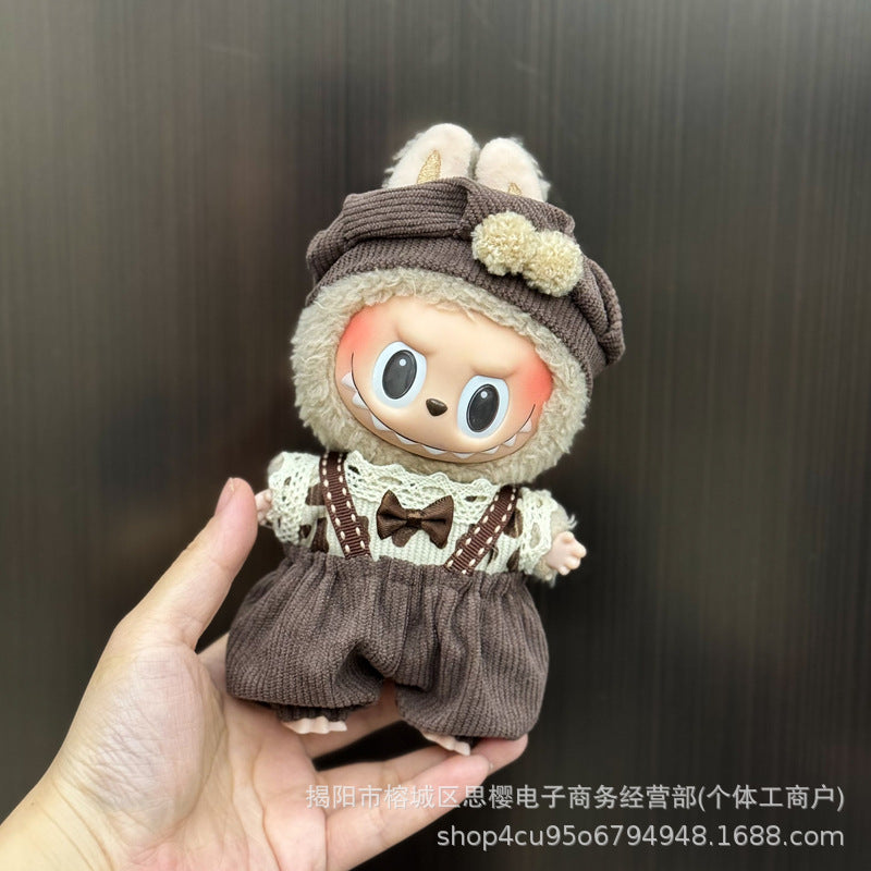 Wholesale Cute cartoon doll clothes set toy