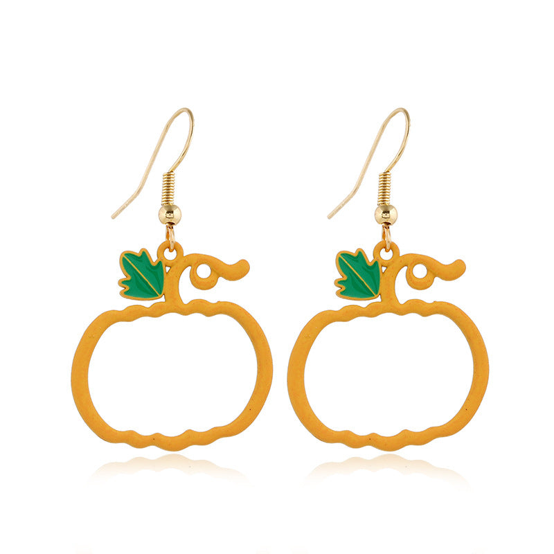 Wholesale   Creative Personalized Event Skull Alloy Earrings