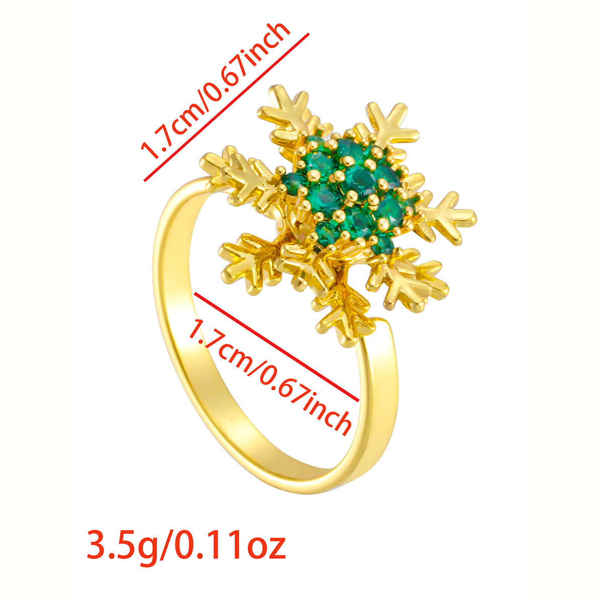 Wholesale Gold Plated Adjustable Rotating Ring Star Moon Zircon Women' s Fashion Jewelry Gift