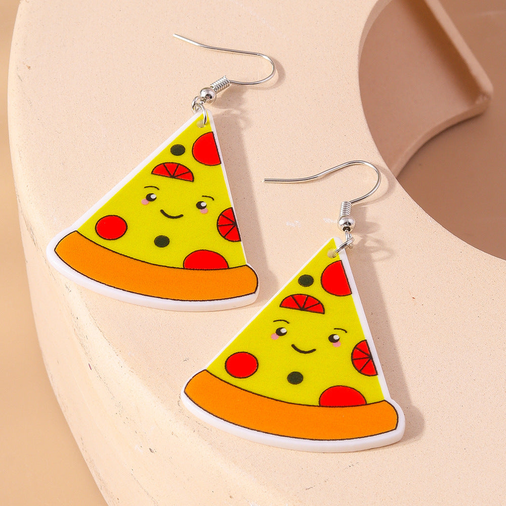 Wholesale Coke beer ear hook earrings