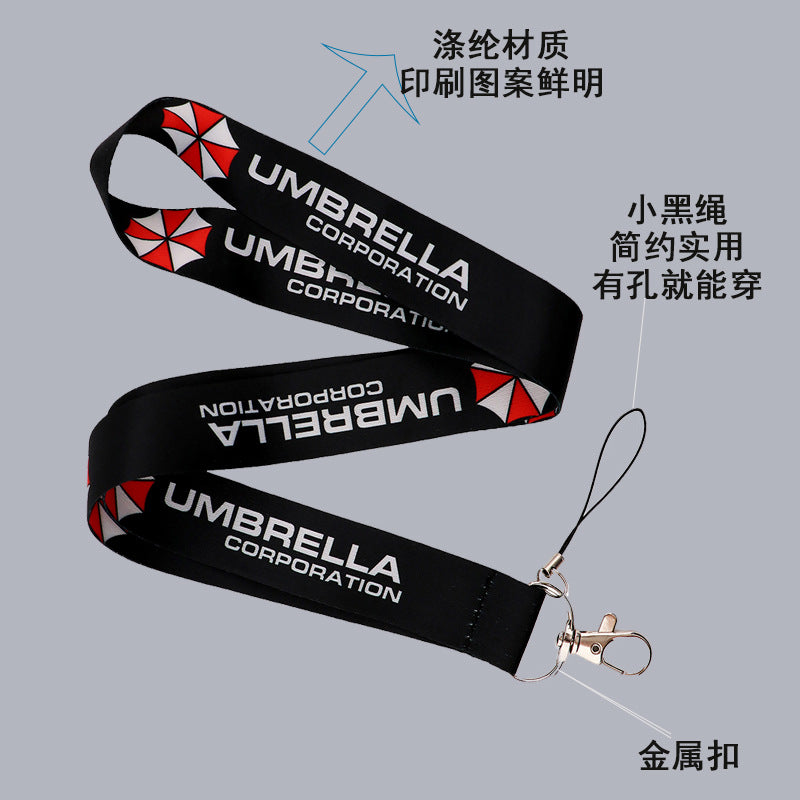 Wholesale Lanyard Hard shell card holder double-sided