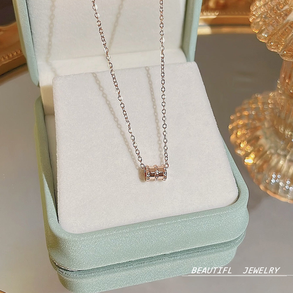 Wholesale Titanium Steel Necklace Star Clavicle Chain Choker Necklace ACC-NE-Xiyue002