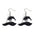 Wholesale Halloween Hat Ghost Cyclops Personalized Exaggerated Acrylic Earrings