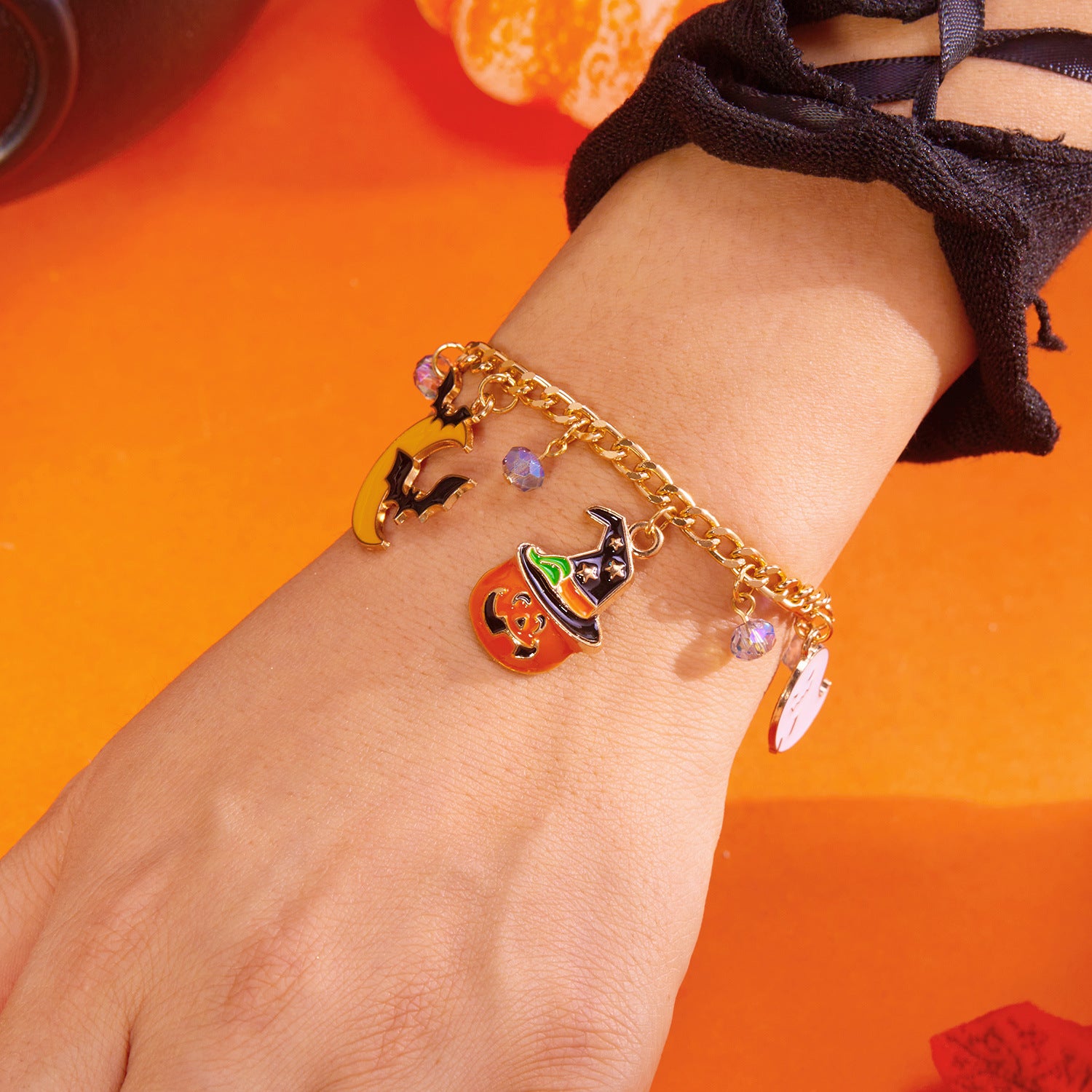 Wholesale  Bat Pumpkin Skull Cartoon Bracelet