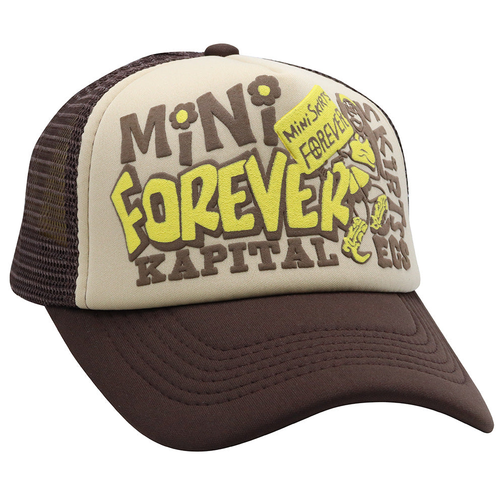 Wholesale color matching fashion letter baseball cap