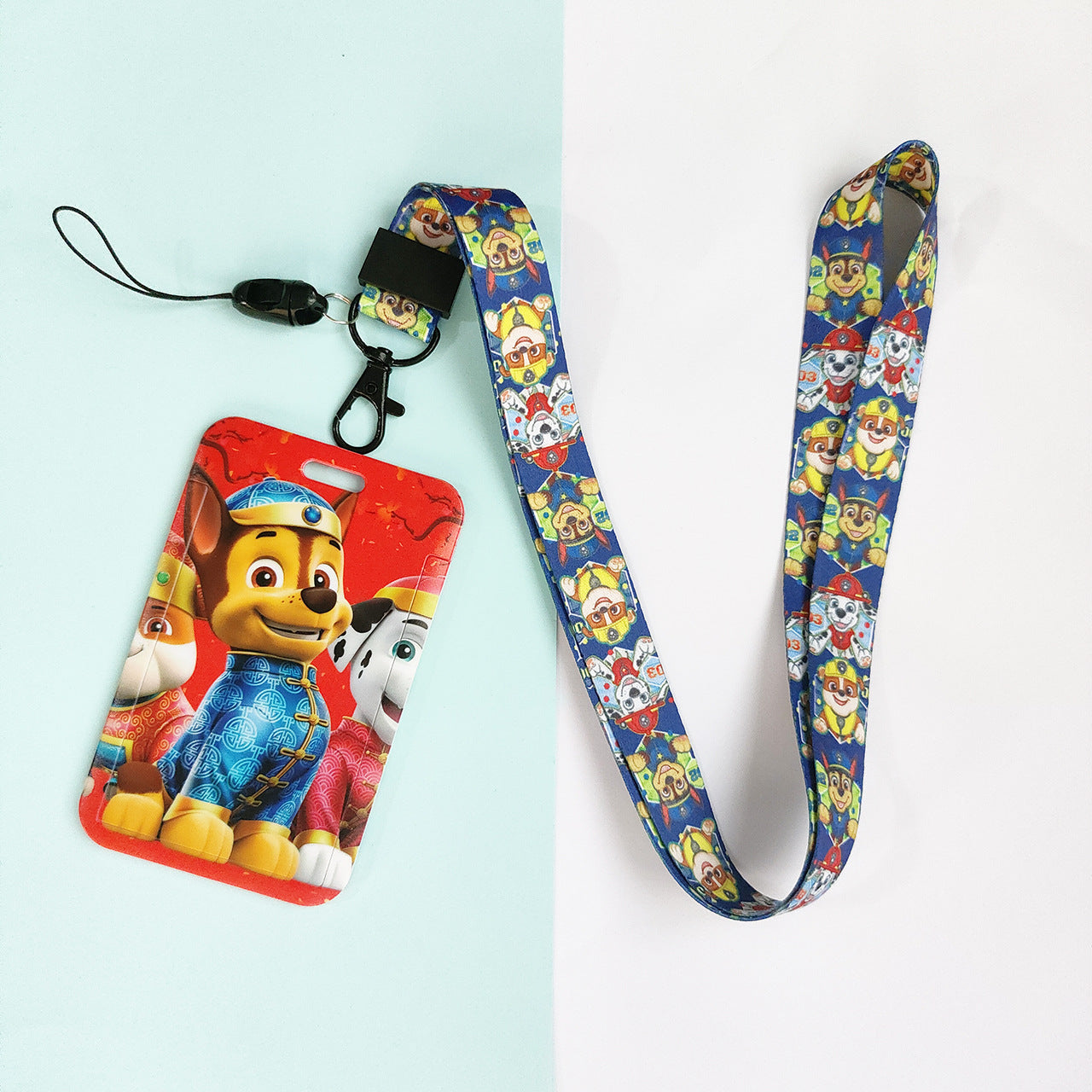 Wholesale Anime Cute Puppy Card Holder Floating Lanyard Keychain ACCVIP-KC-AShi002