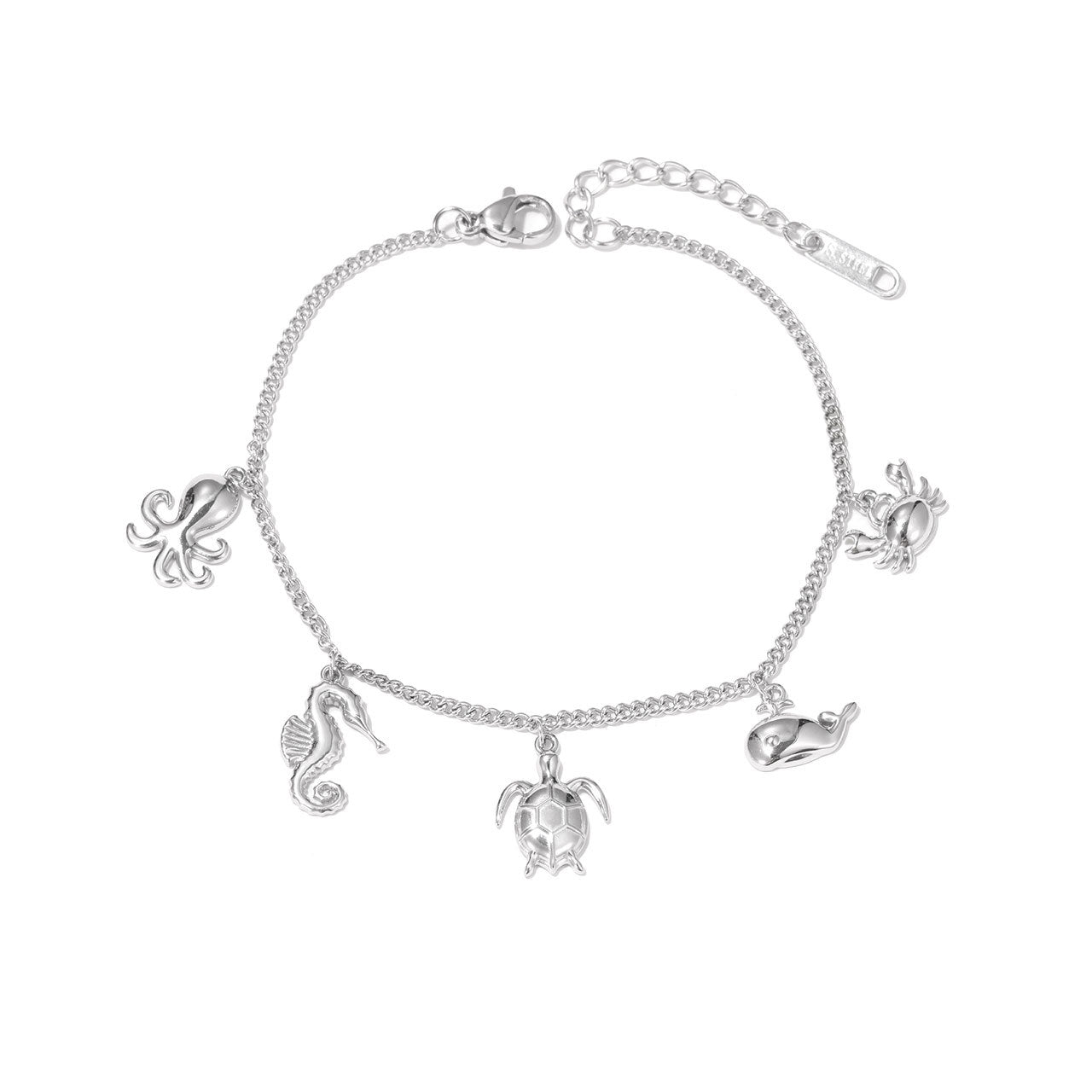 Wholesale Cute Cartoons Adjustable Titanium Steel Bracelet