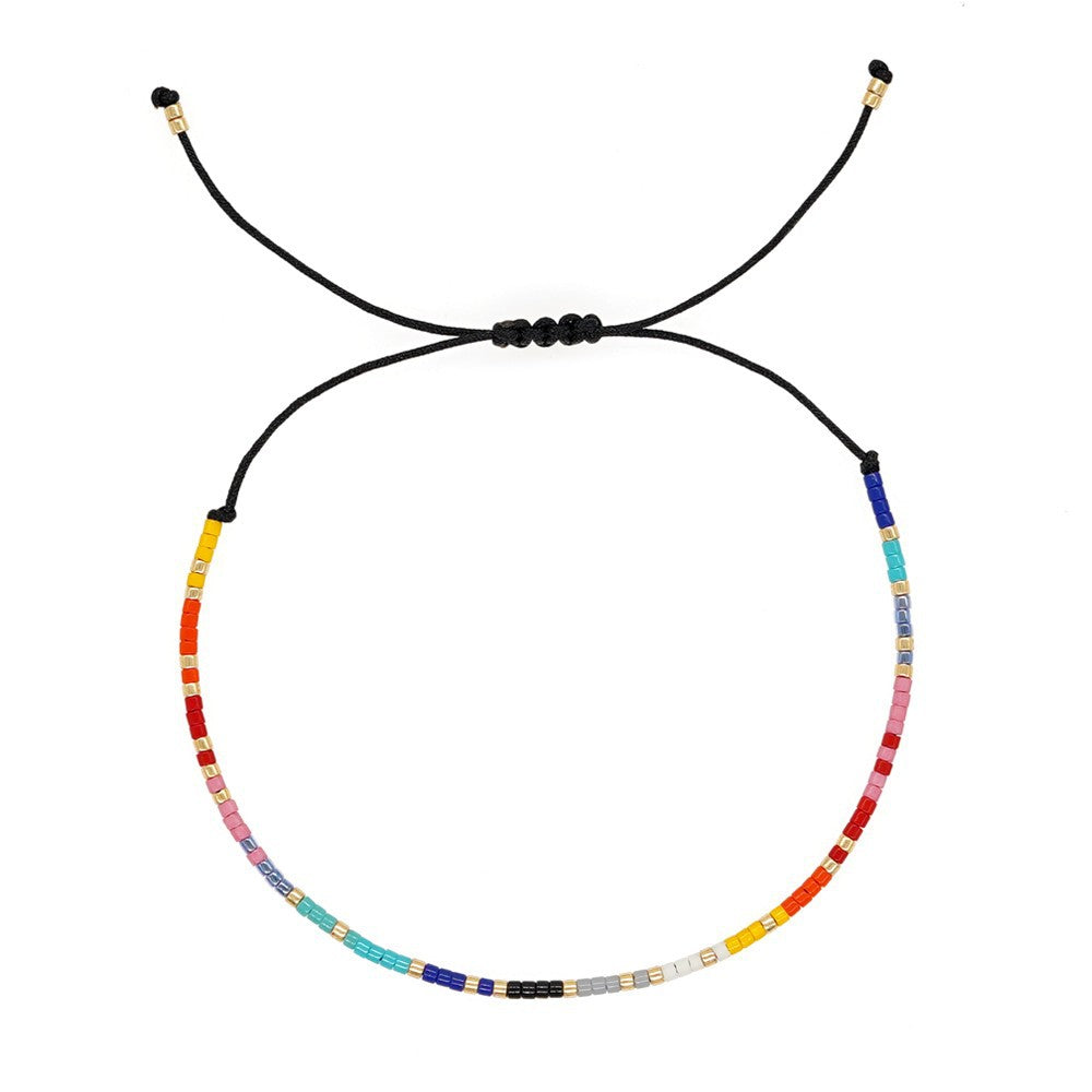 Bracelet en gros en cristal bracelet à la main