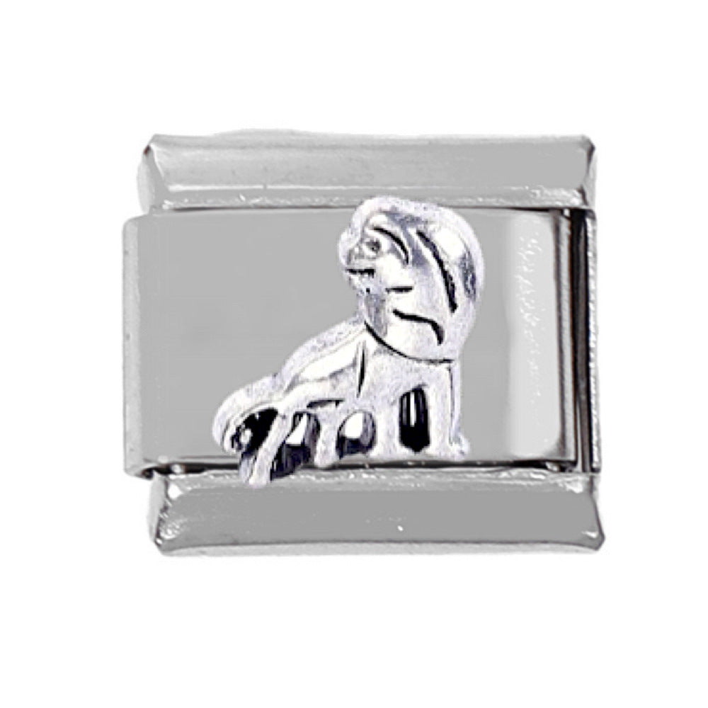 Wholesale 5pcs Italian Charm Bracelet Charm Module Stainless Steel Animal Bracelet 9mm DIY Pattern Free Stitching Detachable Composable Bracelet ACC-BT-DaLiang014