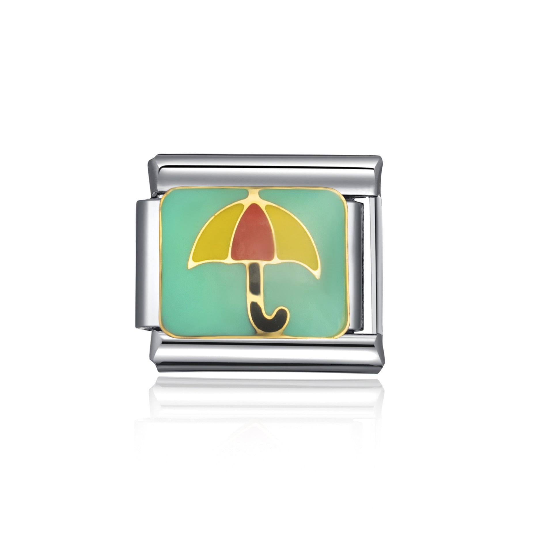 Wholesale Italian Charm Bracelet 9mm DIY Splicing Cute Creative Pendant Stainless Steel Composable Bracelet