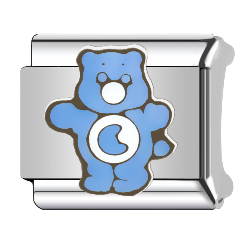 Wholesale  Italian Charm Bracelet 9mm DIY Splicing  Creative Stainless Steel Composable Bracelet