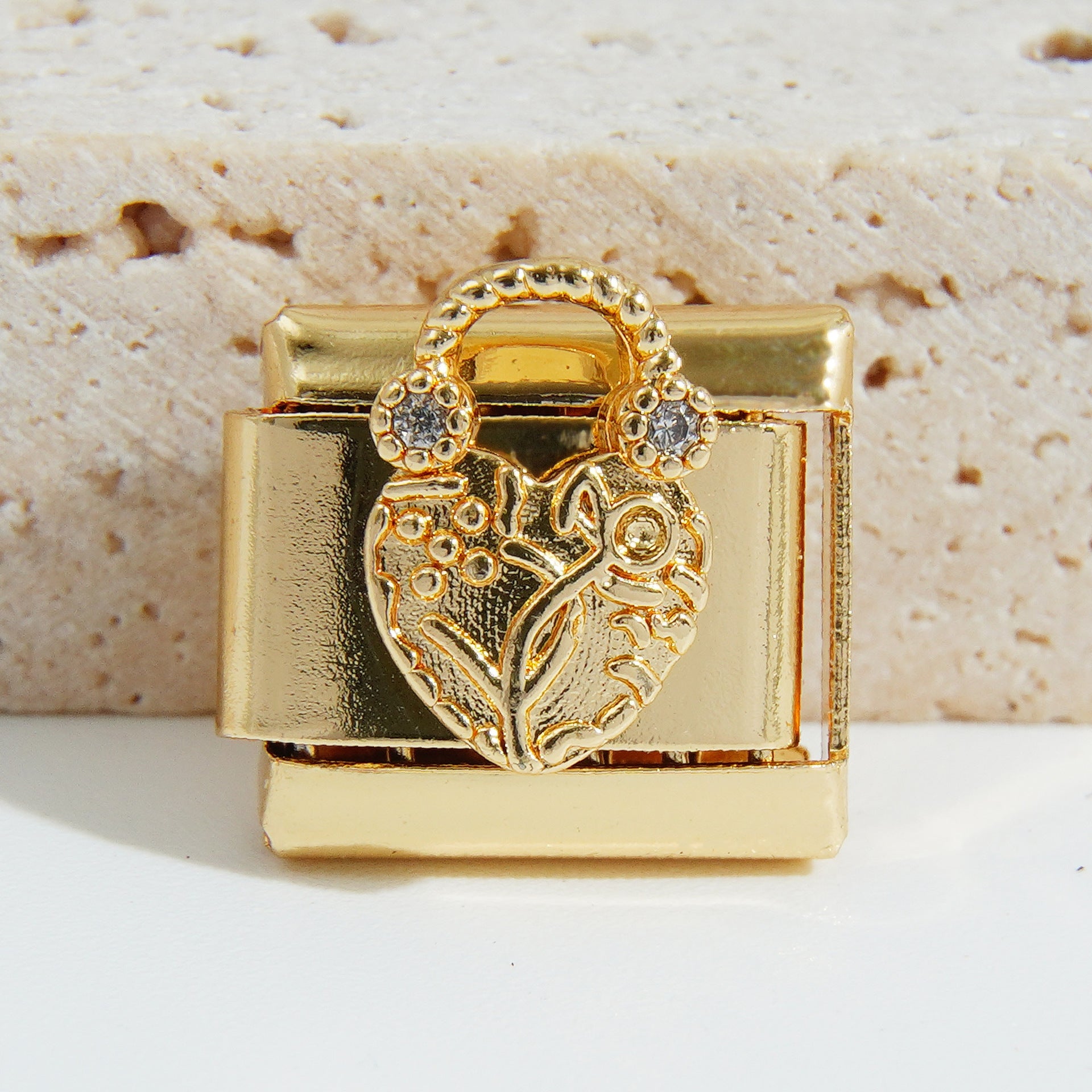 Wholesale Italian charm bracelet DIY splicing stainless steel composable bracelet