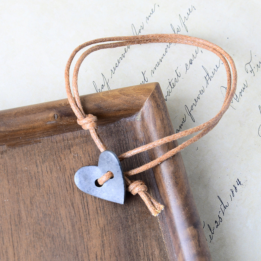 Wholesale Bohemian Heart Bracelet Antique Silver Zinc Alloy Fashion Accessory Gift For Women