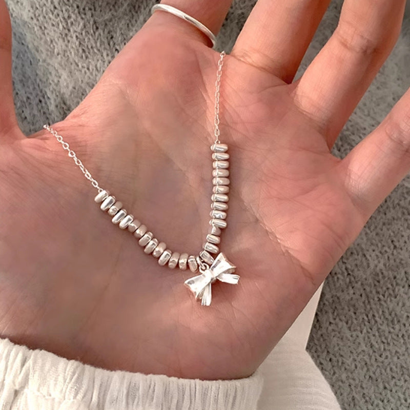 Wholesale Bow Necklace Sweet and Exquisite Bow Necklaces ACC-NE-Wanshen008