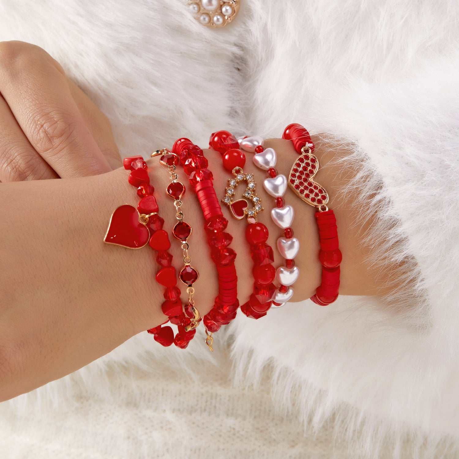 Wholesale Valentine' s Day Love Bracelet Set