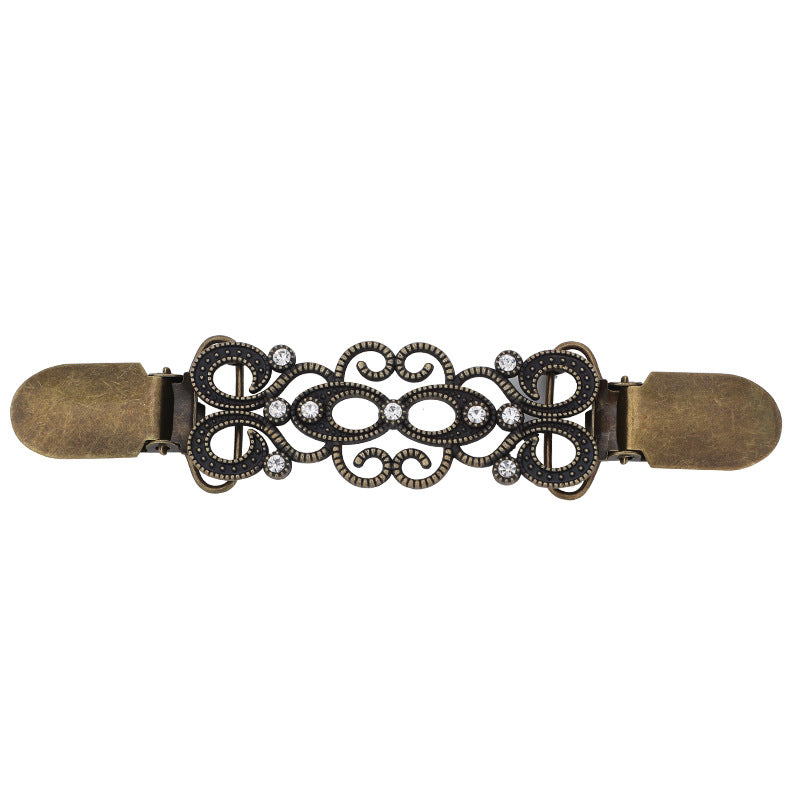 Wholesale Vintage Versatile Alloy Clip Cardigan Clip Brooch